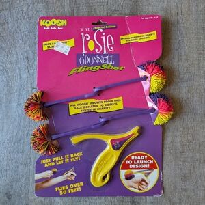 90's Rosie O'Donnell FlingShot Koosh Ball Vintage Toy NWT